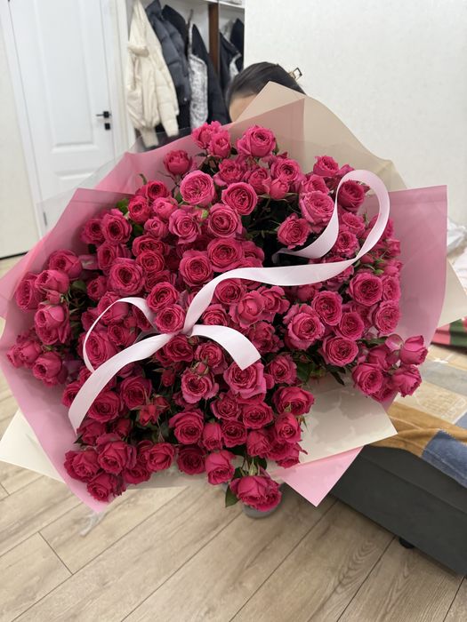 Кусковые розы свежие