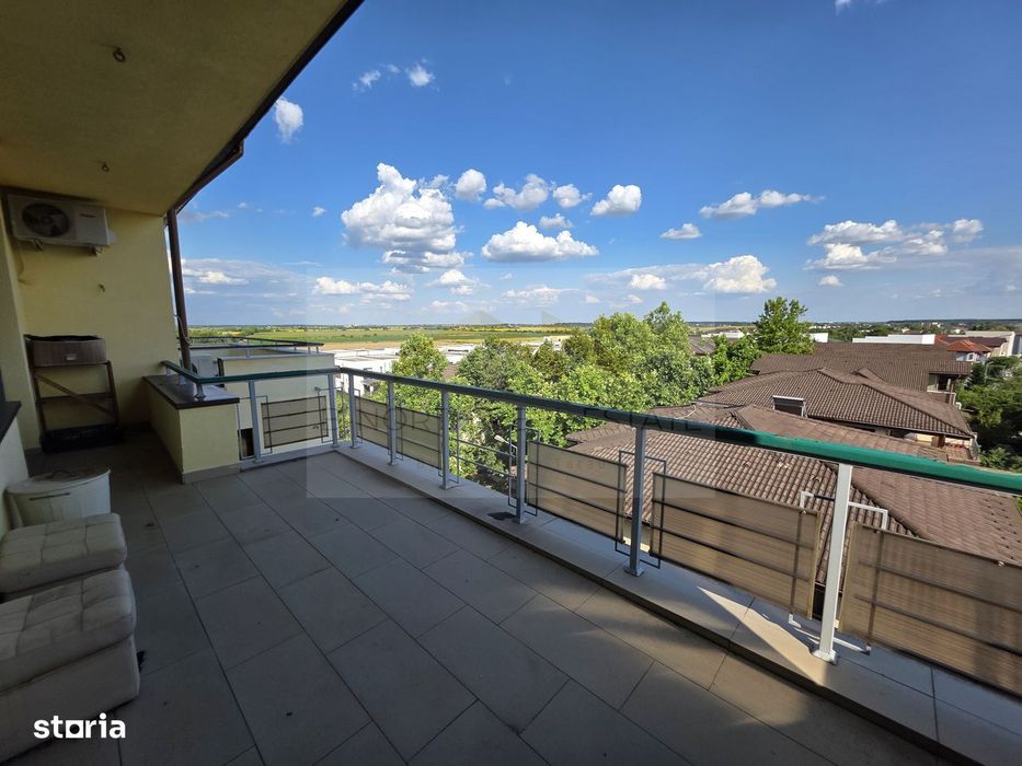 Penthouse 148mp  cu terase75 mp și șemineu | Corbeanca