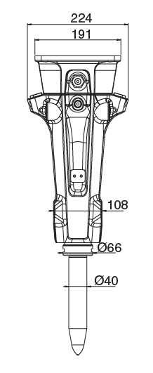 Picon hidraulic RAMMER E01