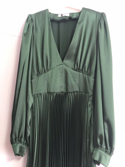 Rochie TGH verde smarald / rochie femei