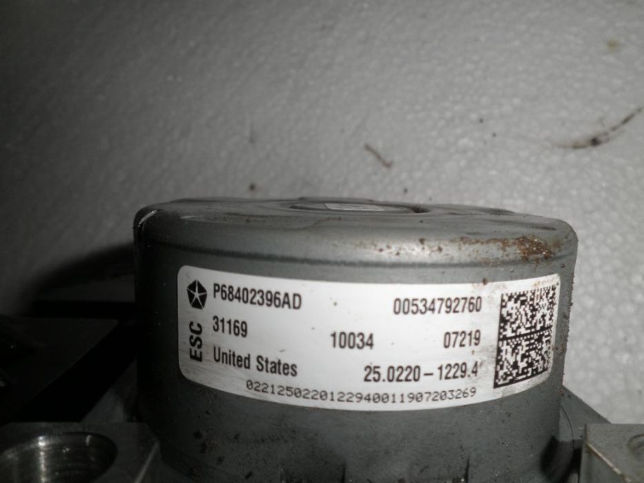 Pompa ABS Jeep Compass 1.6 CRD 2018-2021 P68402396AD  25022012294