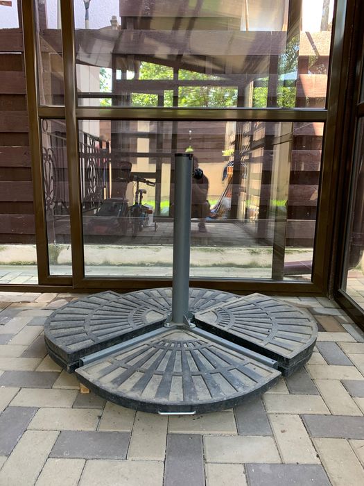 Suport pentru umbrelă de grădină și accesorii de blocare