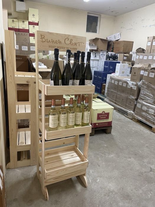 Стелажи за вино по размер и дизайн