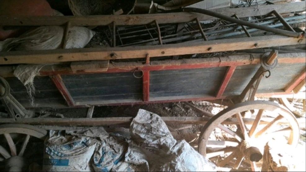 Дървена каруца цена 250лв