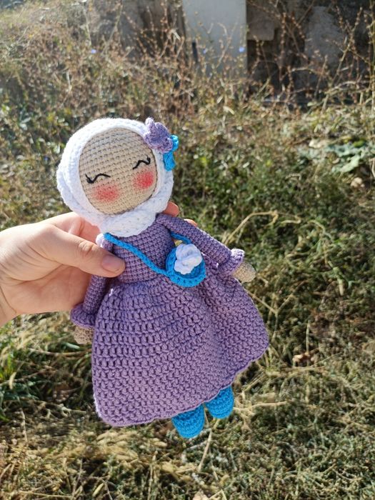 Муслимка кукла(вязаные)