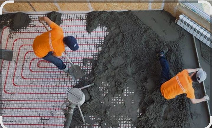 Сухой стяжки  пол