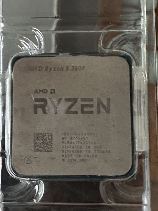 Процессор ryzen 5 3600