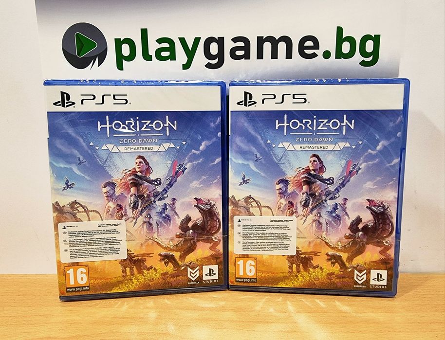 Чисто нова игра Horizon Zero Dawn Remastered за PS5