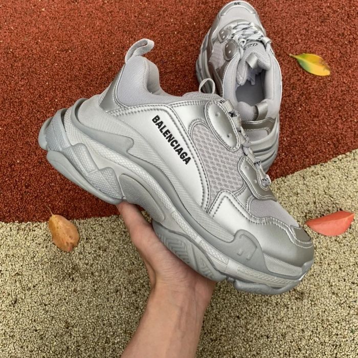 Balenciaga Triple S - Brown/Dark Red/Tan