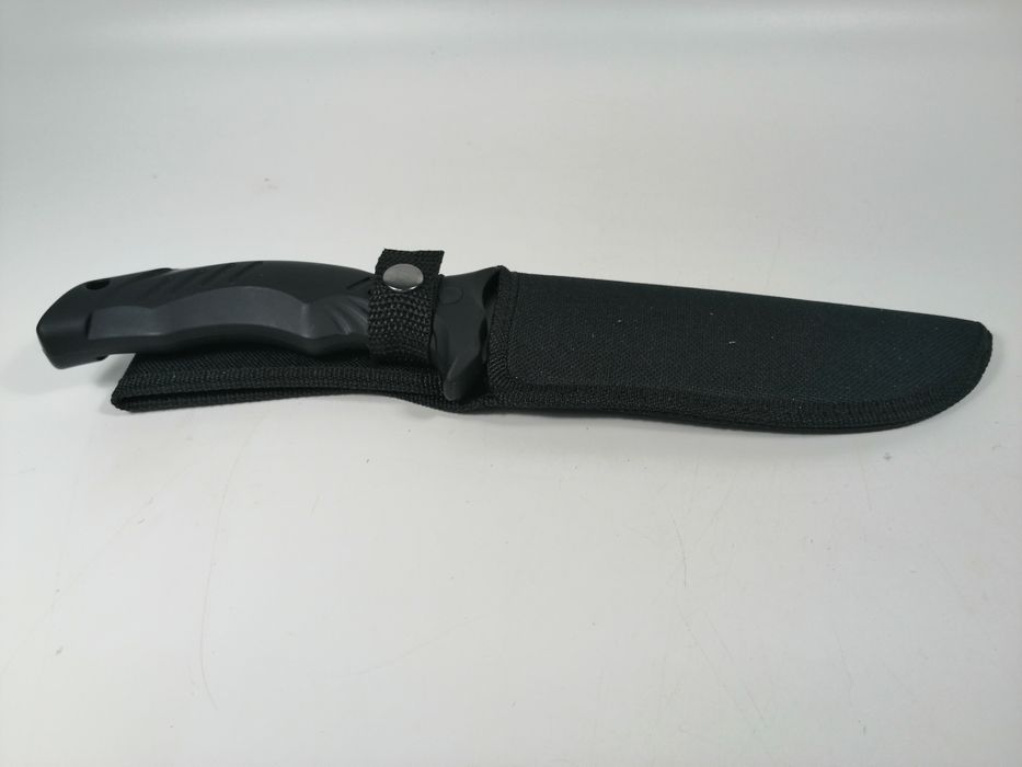 Cutit de vanatoare DEPOX®, War Zone, 29 cm, negru