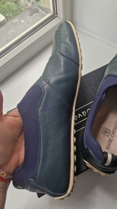 Продам мужские кожаные мокасины