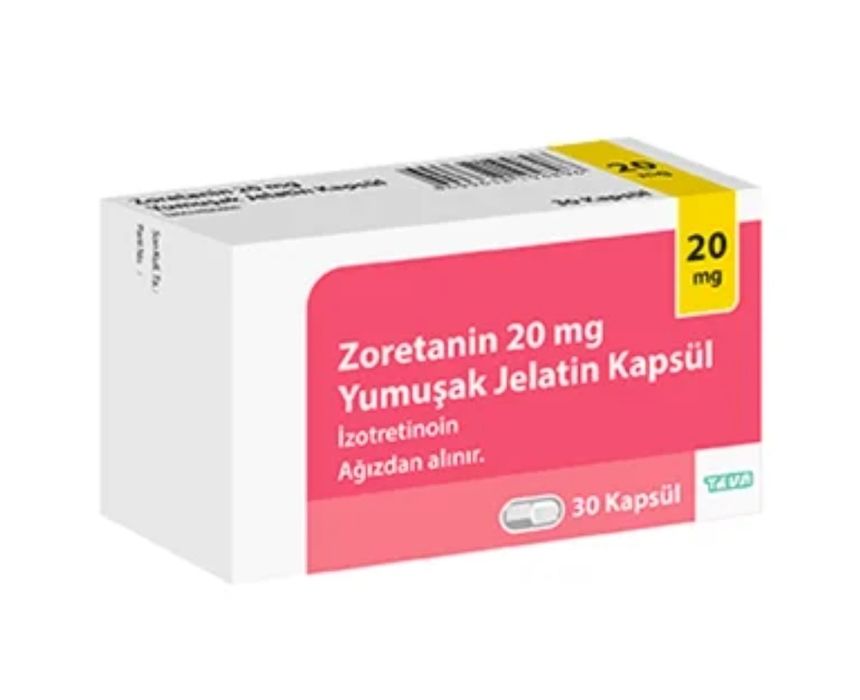 Акне, ретиноид- зоретанин