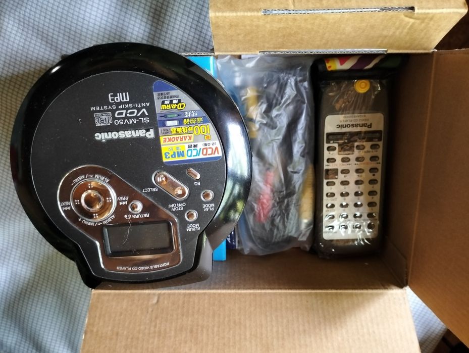 Panasonic, плеер - VCD, CD-R/RW, MP3, караоке