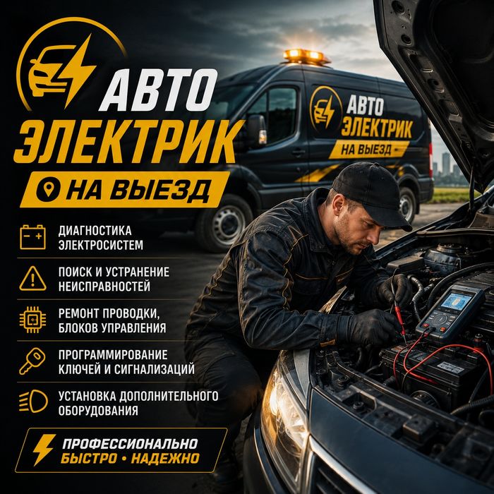 Автоэлектрик на Выезд!!!