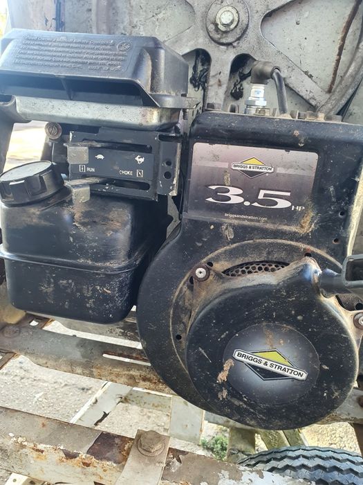 Betoniera tractabila Altrad 300l hibrida  benzina/electric vand/chirie