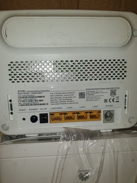 Router cu cartela sim.4g+ si 5g