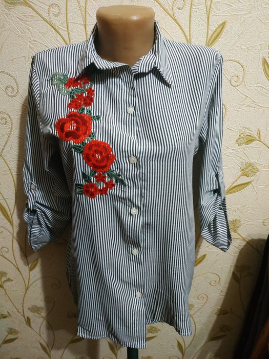 Жен. рубашки. Размер М 46-48