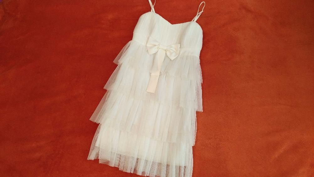 Rochie Speciala alba Eleganta evenimente ocazii seara rochii dama