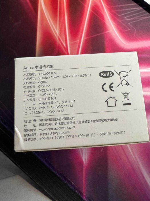Оригинальный погружной датчик Aqara IP67 Умный дом