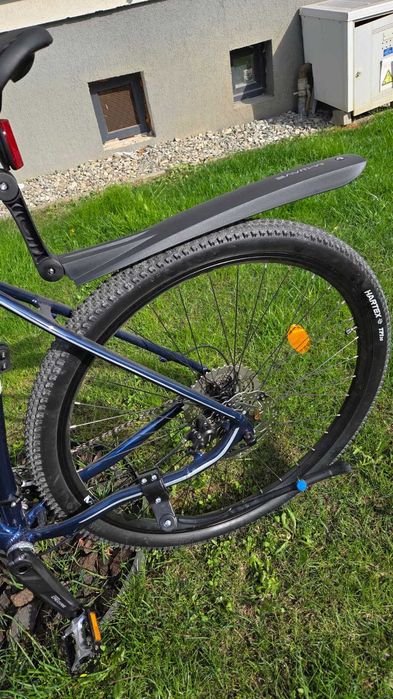 Bicicletă MTB Romet Mustang M5 XL/21 inch, roți 29”, Shimano Deore, practic nouă