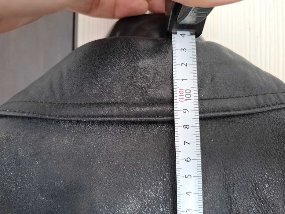 Haina lunga de piele - barbati - XL - Piele veritabila