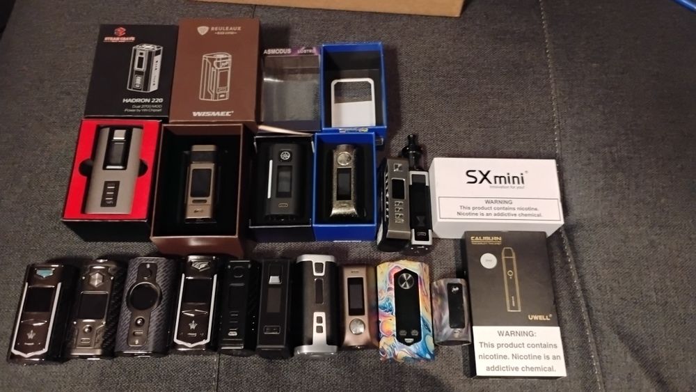 Moduri High-End YiHi Chip (Hadron, SXmini) & Colecție Asmodus