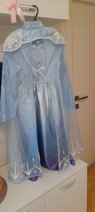 Карнавален костюм Елза от Замръзналото кралство 2, р-р до 150 см.