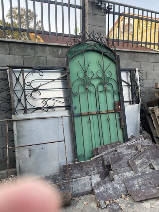 Ворота железные