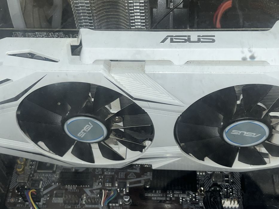 Видеокарта gtx 1060 6gb asus dual