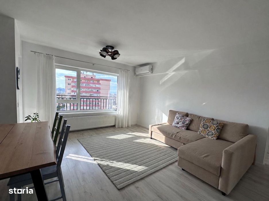 Apartament 2 camere | 2 balcoane | Mobilat și utilat - Noua Residence