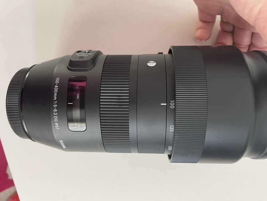Sigma 100-400mm 1:5-6.3 DG pentru Canon