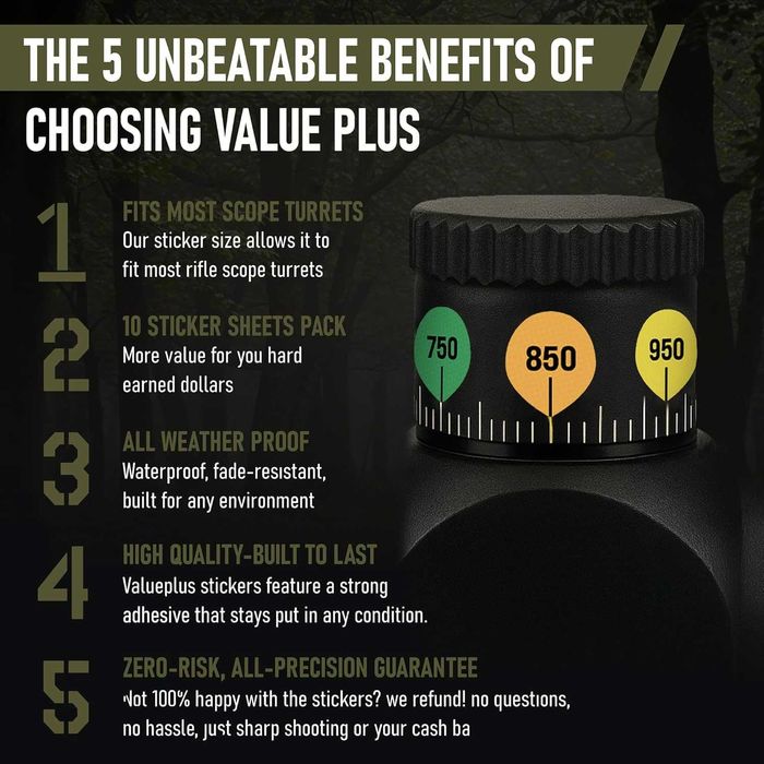 Sticker, autocolante, etichete tureta luneta vanatoare