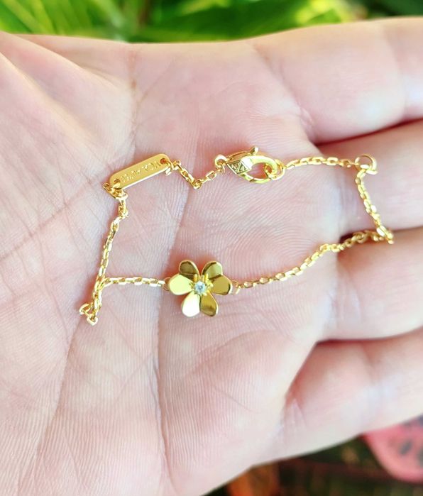 Мини гривна Van Cleef & Arpels Frivole, златна гривна на Ван Клееф