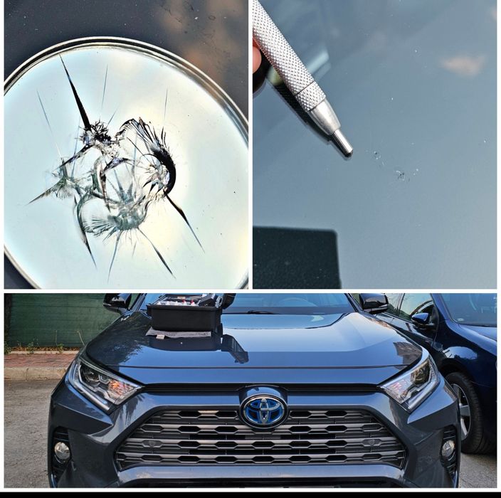 Reparatii parbrize ciobituri crăpături fisuri Bucuresti domiciliu ilfo