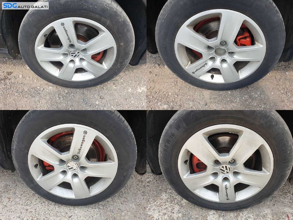 Set 4 Jante Roti Aliaj 205 55 16 R16 5x112 Volkswagen Passat B5.5 2001 - 2005 Cod sdgj17pb612