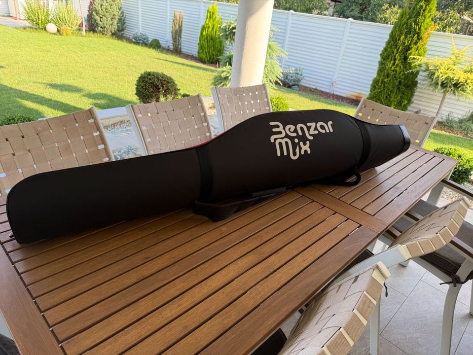 Husa lansete Benzar Mix Rod Case, 3 compartimente, 145cm