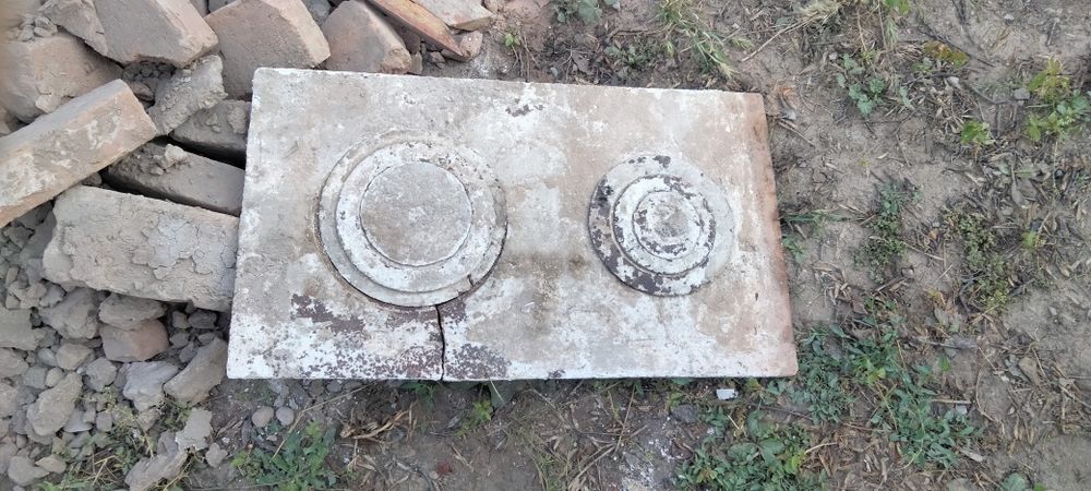Плита чугуная на печь 71-41 см есть трещина небольшая