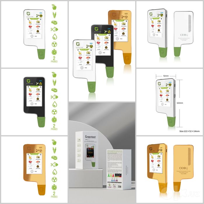Нитратомер Greentest 3F, ECO 6, V8. Нитрат ўлчагич, дозиметр, TDS метр