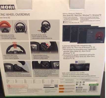 Volan gaming Hori Racing Wheel Overdrive Xbox Series X/S, Xbox One, PC – ca nou