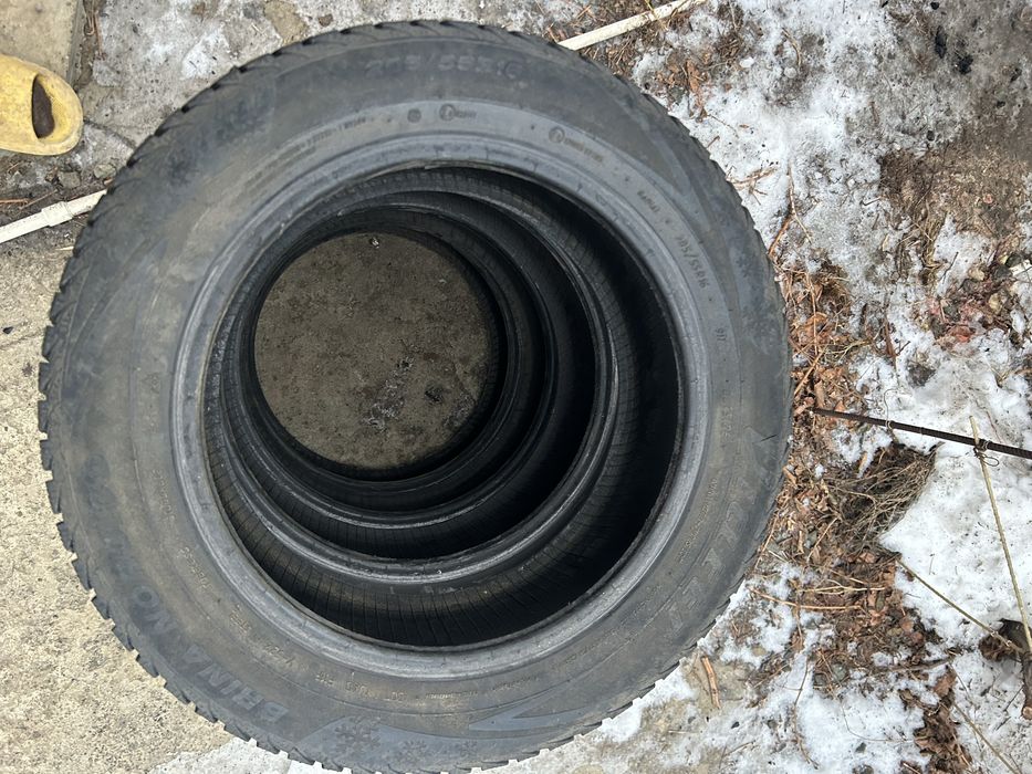 205/55/16 Triangle шипы+липучка