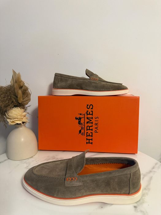 Mocasini Hermes Piele Naturala Doar Masura:44