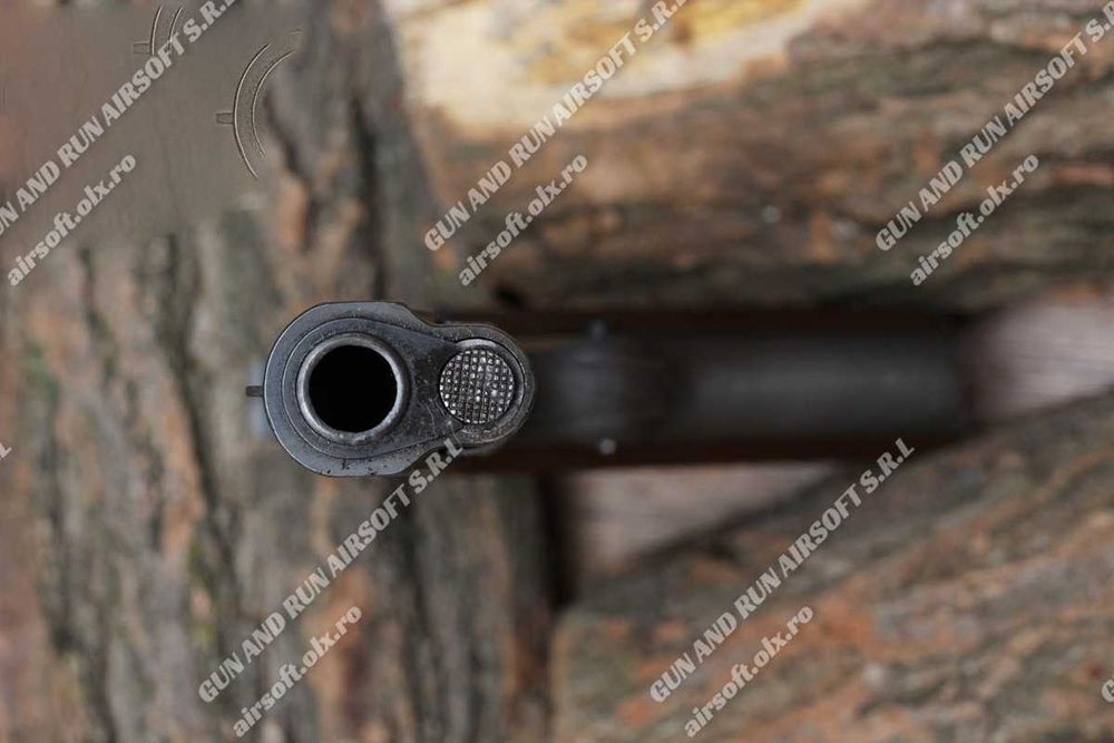 Pistol Airsoft Full Metal - Ultra-Puternic, Spring Arc, Fără Permis! ~