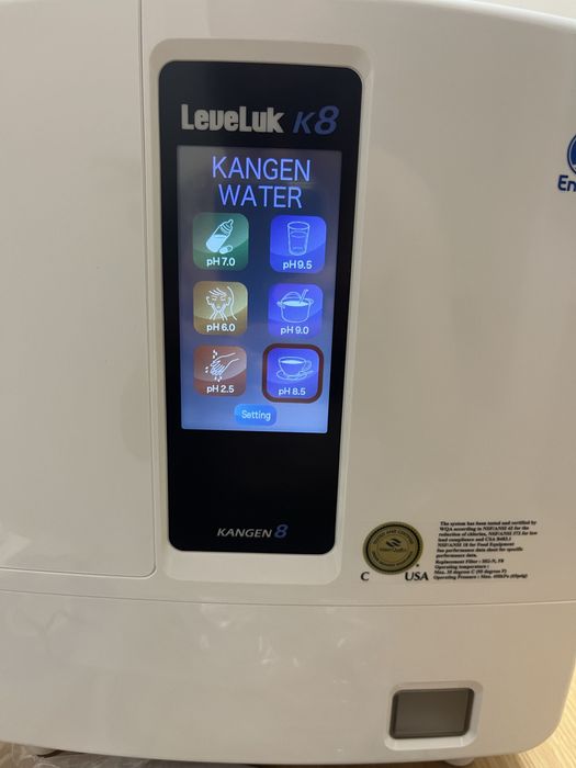 Enagic Leveluk K8 Kangen water