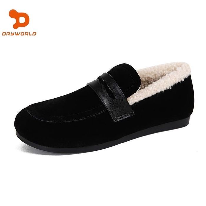 Теплые лоферы