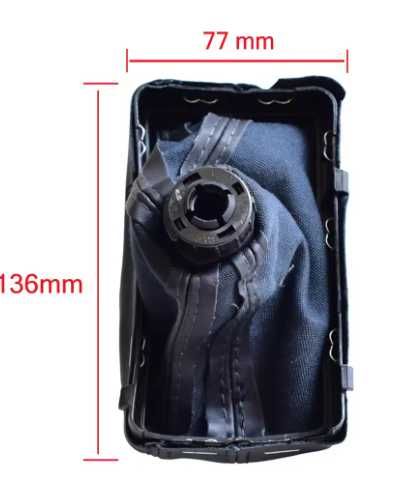 Скоростен лост Audi Q5 A4 A5 A6 Q7 с маншон автоматик Еко кожа хром