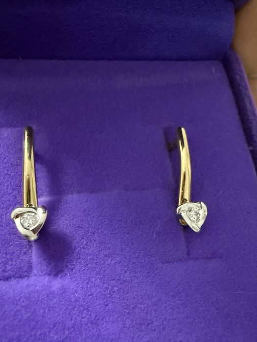 Бриллиантовые серьги