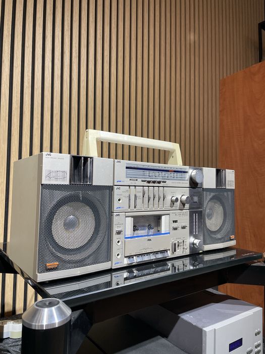 Radio casetofon boombox jvc pc r11l servisat
