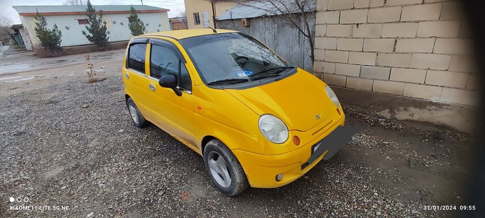 Matiz  sariq  2007 xarajati yoq yaxshi holatda