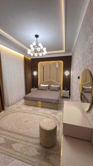 An apartment for rent located in a convenient area of Tashkent.