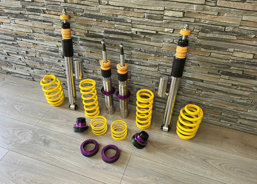 Suspensie Sport Reglabila Audi A4 B9 A5 F5 - KW V3 inox 53mm